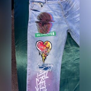 Custom jeans